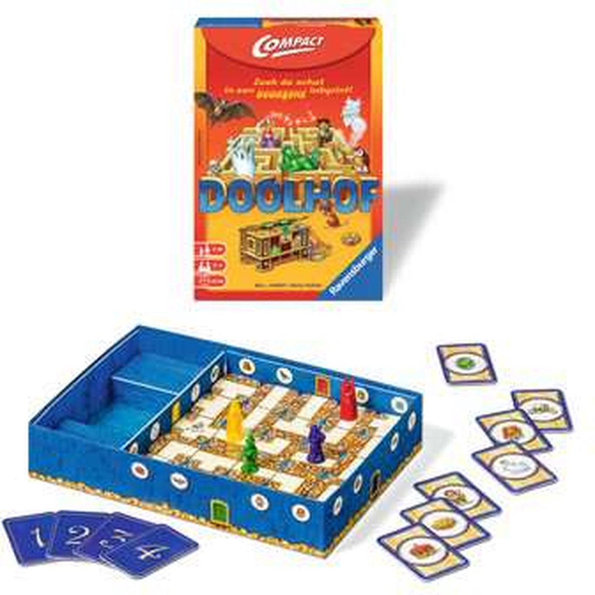 Ravensburger Doolhof Compact - Bordspel