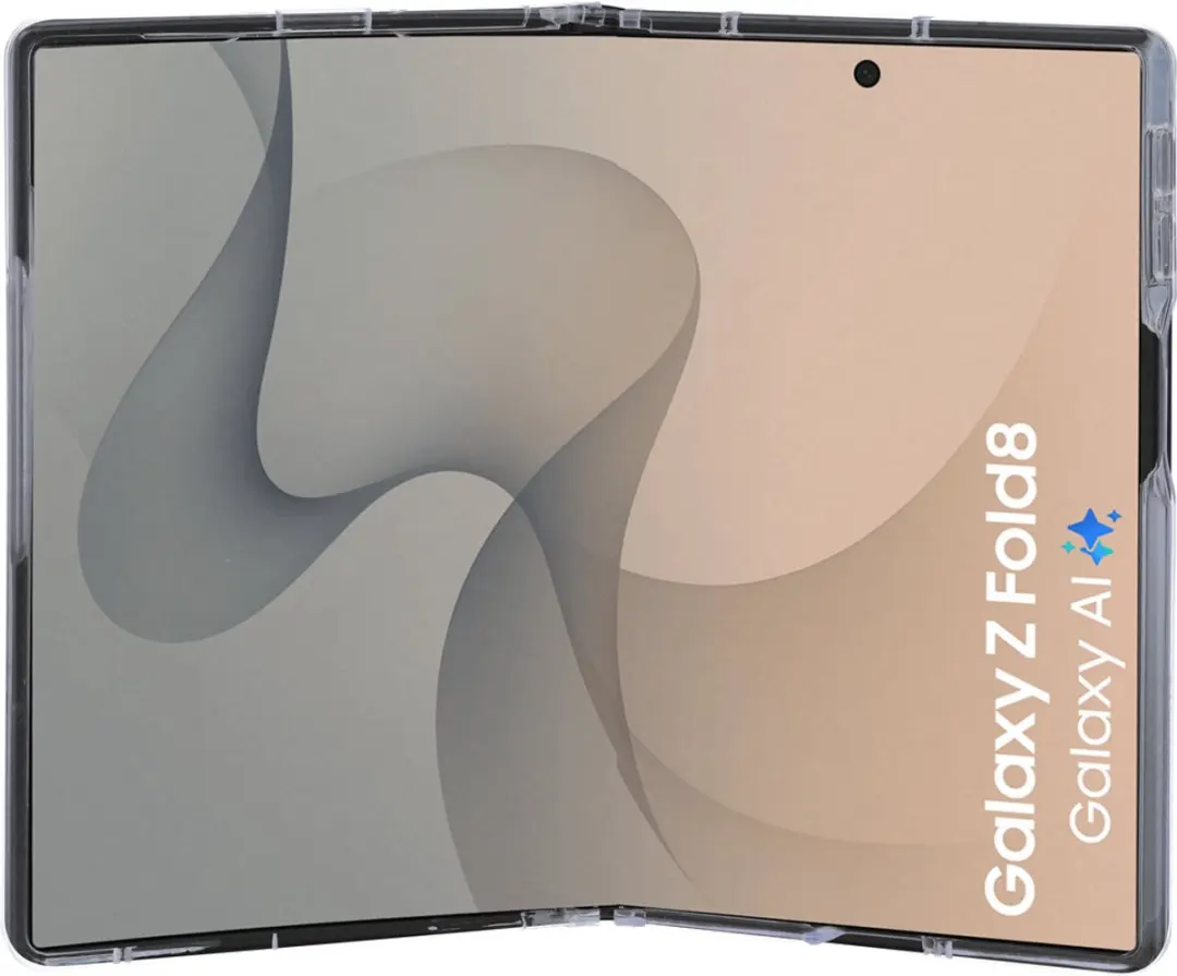 Mobiparts MP-132906 Hoesje Samsung Galaxy Z Fold8 - Hardcover MagSafe - Transparant