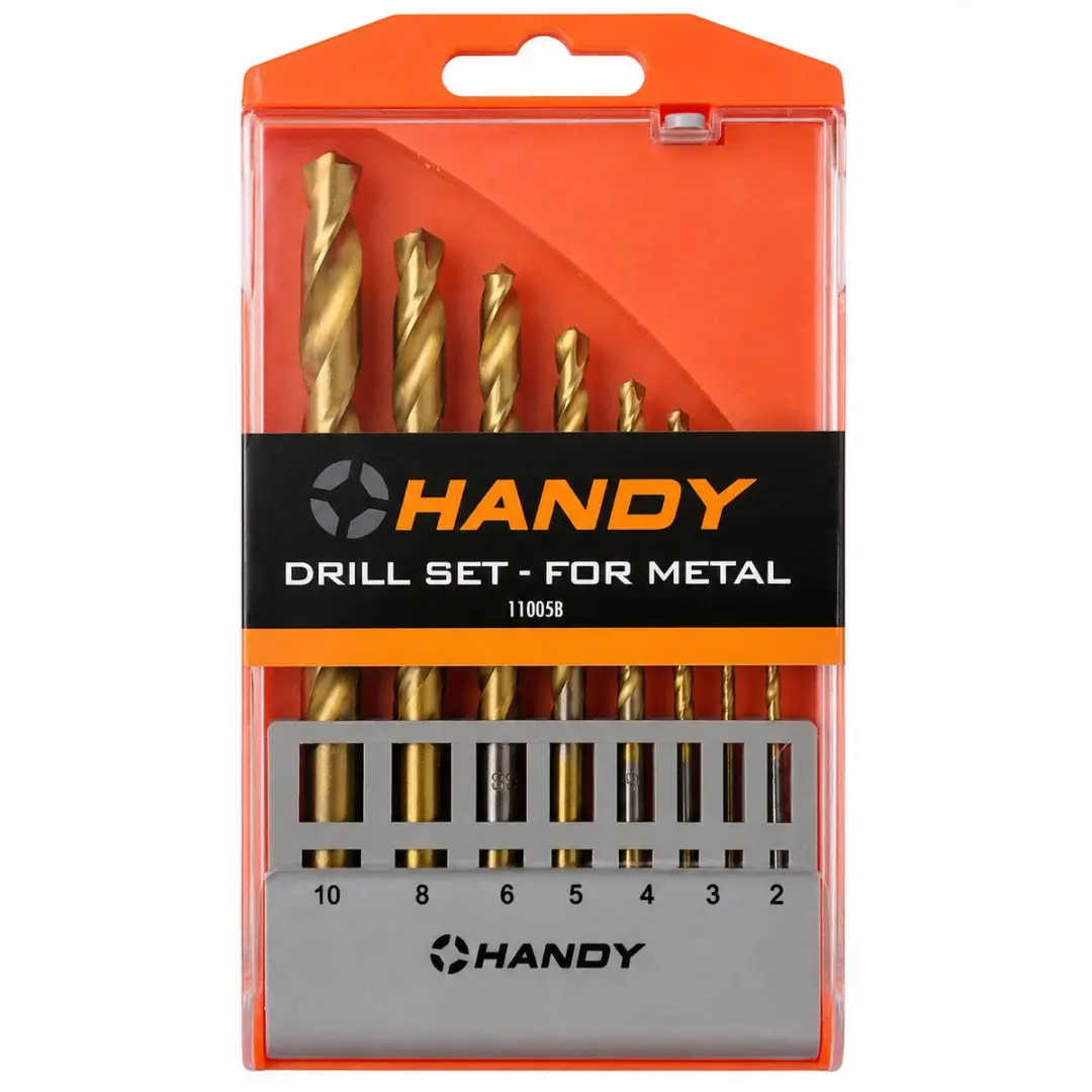 Handy Metaalborenset 7-delig 11005B