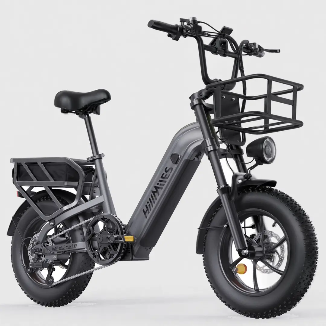 HillMiles MileLink 1 Elektrische Fiets - 250W 65Nm - Grijs