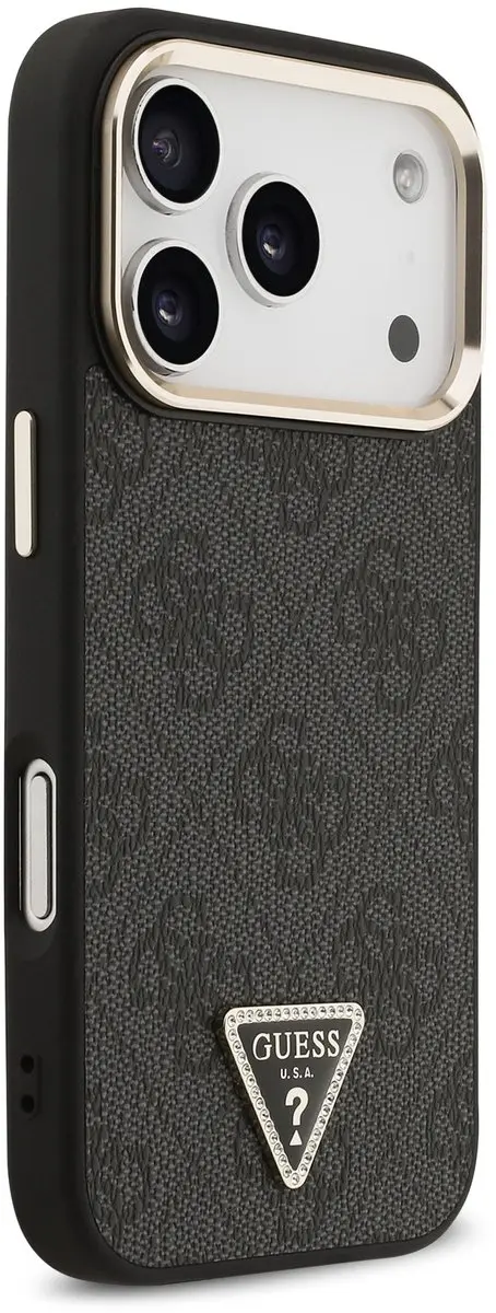 GUESS Hoesje iPhone 17/18 Pro - MagSafe - Zwart