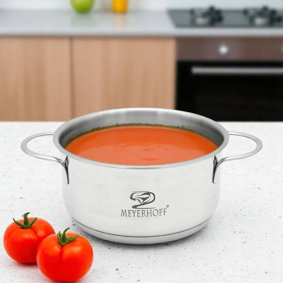 Meyerhoff Roestvrijstalen Pan 16cm - 1.6L - Zilver