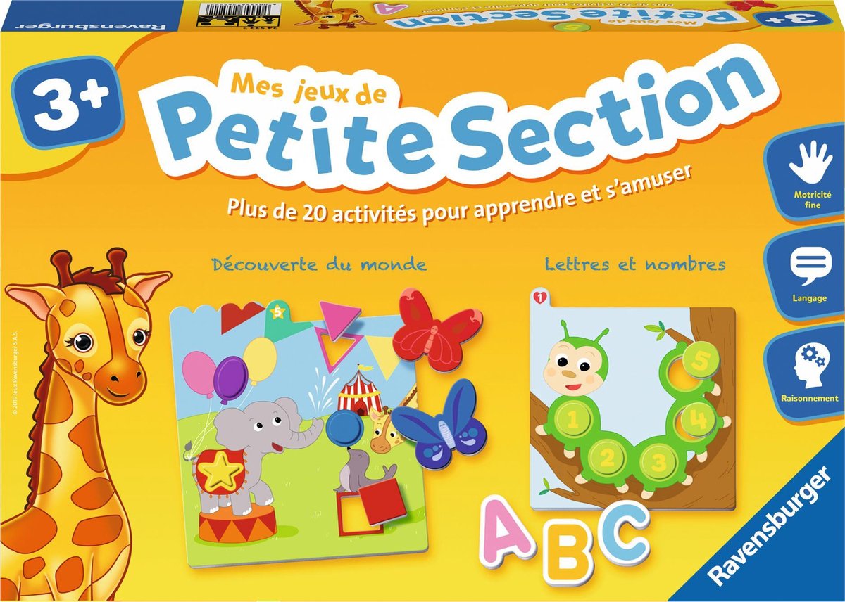 Ravensburger Mes Jeux de Petite Section - Franstalig - Educatief spel