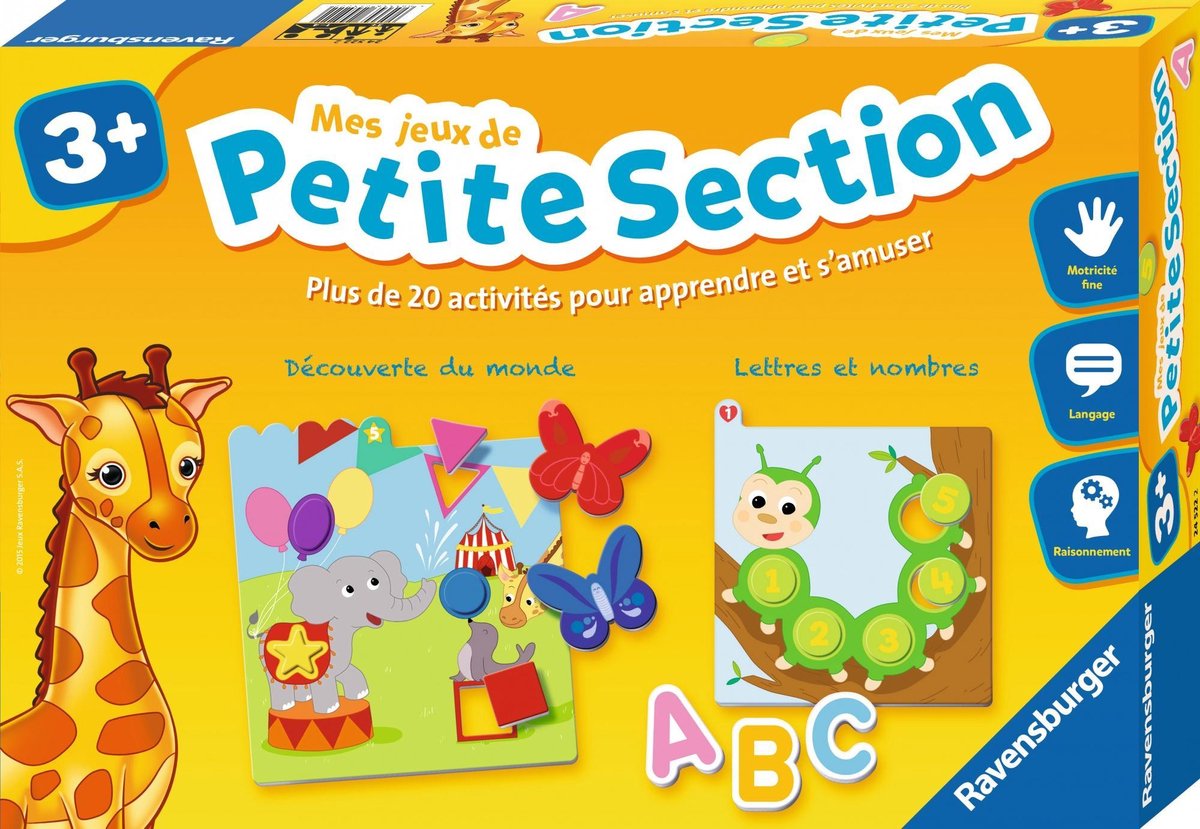 Ravensburger Mes Jeux de Petite Section - Franstalig - Educatief spel