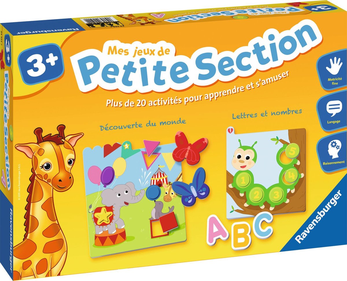 Ravensburger Mes Jeux de Petite Section - Franstalig - Educatief spel