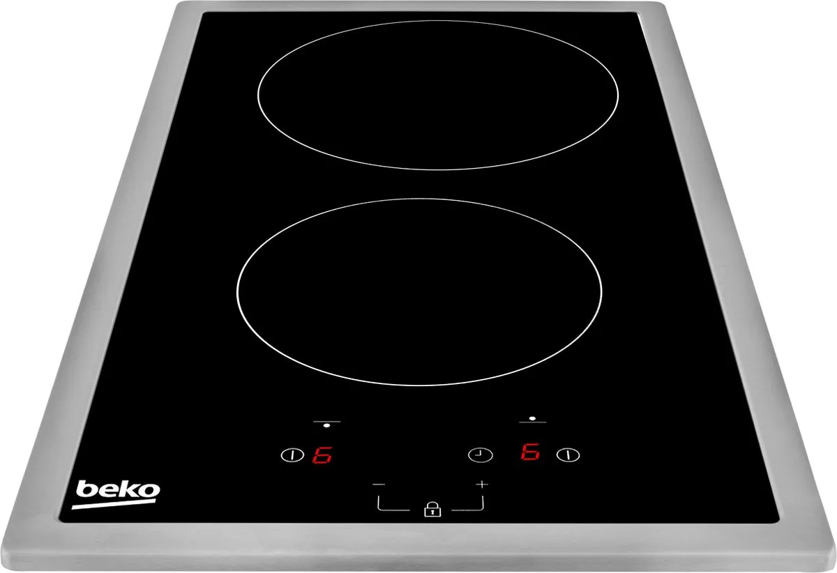Beko HDMC32400TX Keramische Kookplaat - Zwart