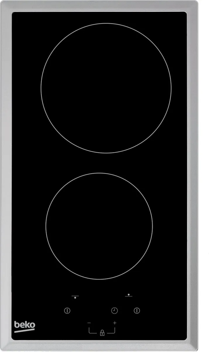 Beko HDMC32400TX Keramische Kookplaat - Zwart