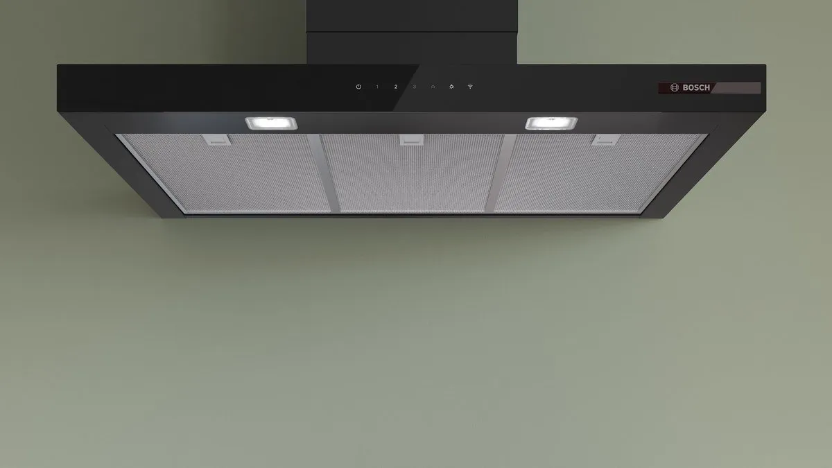 Bosch DWB97DN60 Serie 6 Wandschouwkap 90cm - Zwart - afbeelding 6 van 6