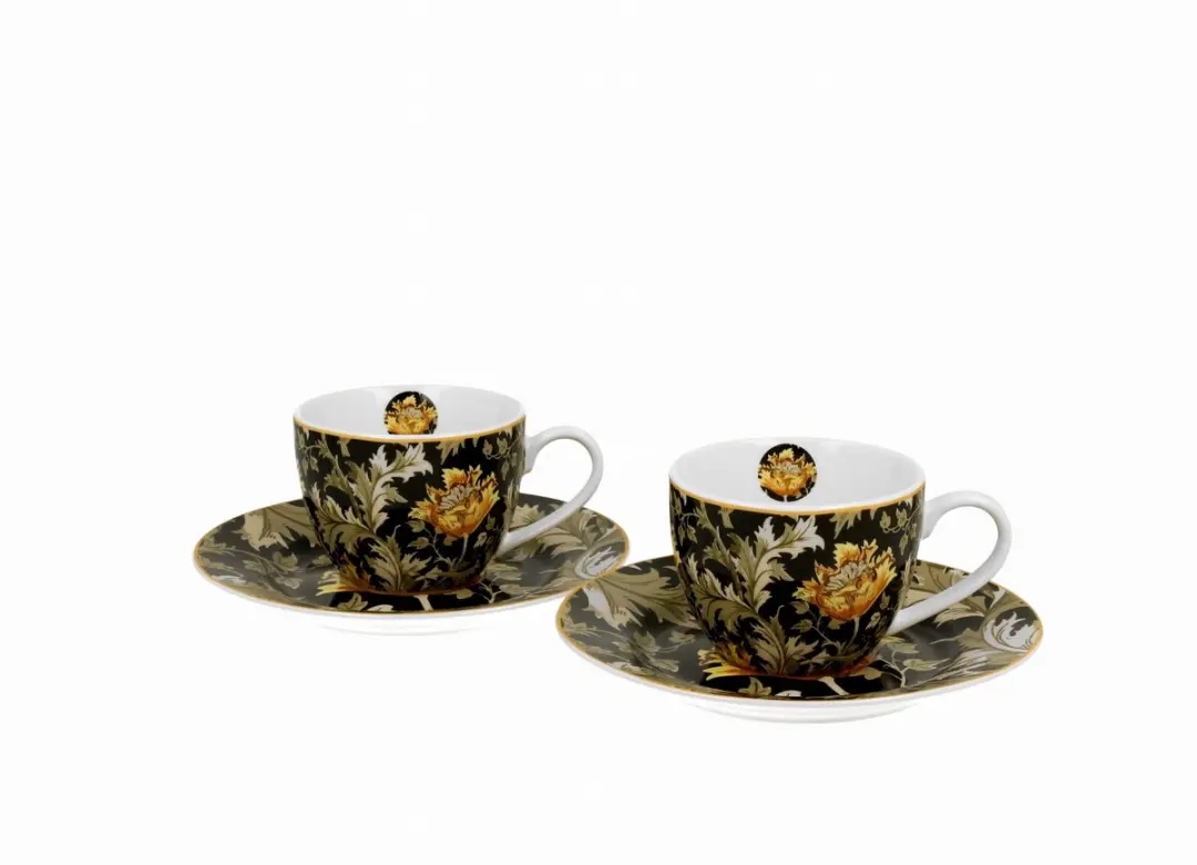 Duo Espresso Kopjes 110ml Chrysanthemum - 2 Stuks