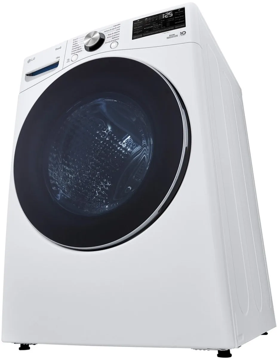 LG RH18U8AVCW Warmtepompdroger 18kg - Wit