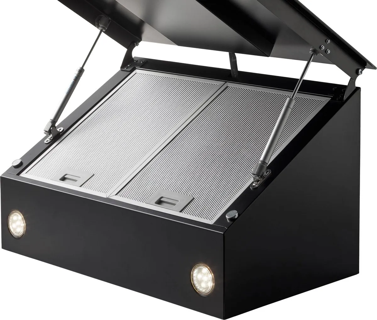 Inventum AKD6005ZWA Wandschouw Afzuigkap 60cm - 660m³/h - Zwart - afbeelding 6 van 6