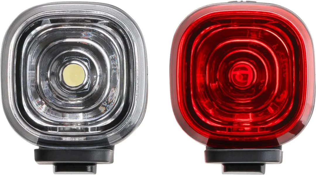 Axa Niteline Spot Fietsverlichting Set - CR2032 - Zwart