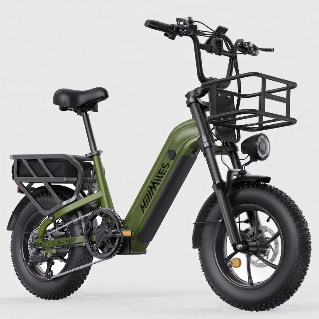 HillMiles MileLink 1 Elektrische Fiets 250W - Groen