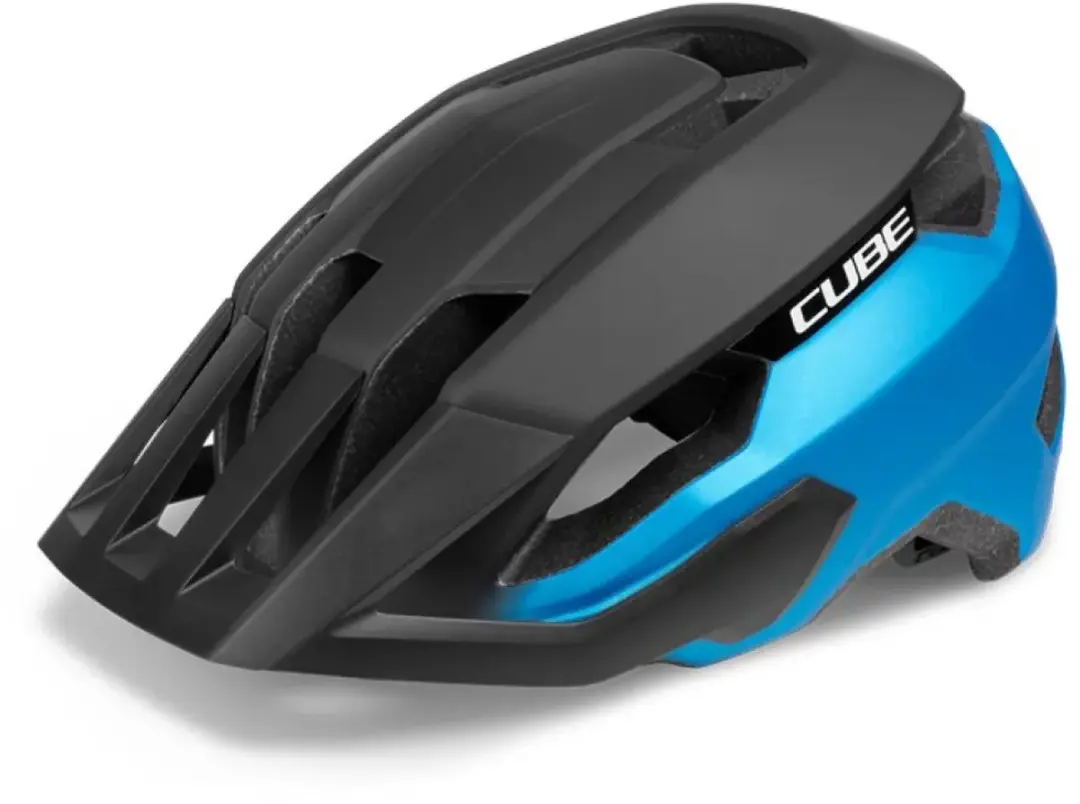 Cube Stray X Actionteam Fietshelm - Blauw M