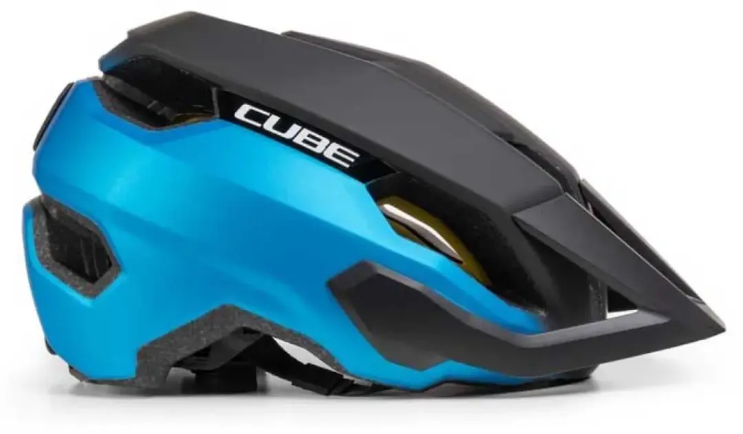 Cube Stray X Actionteam Fietshelm - Blauw M
