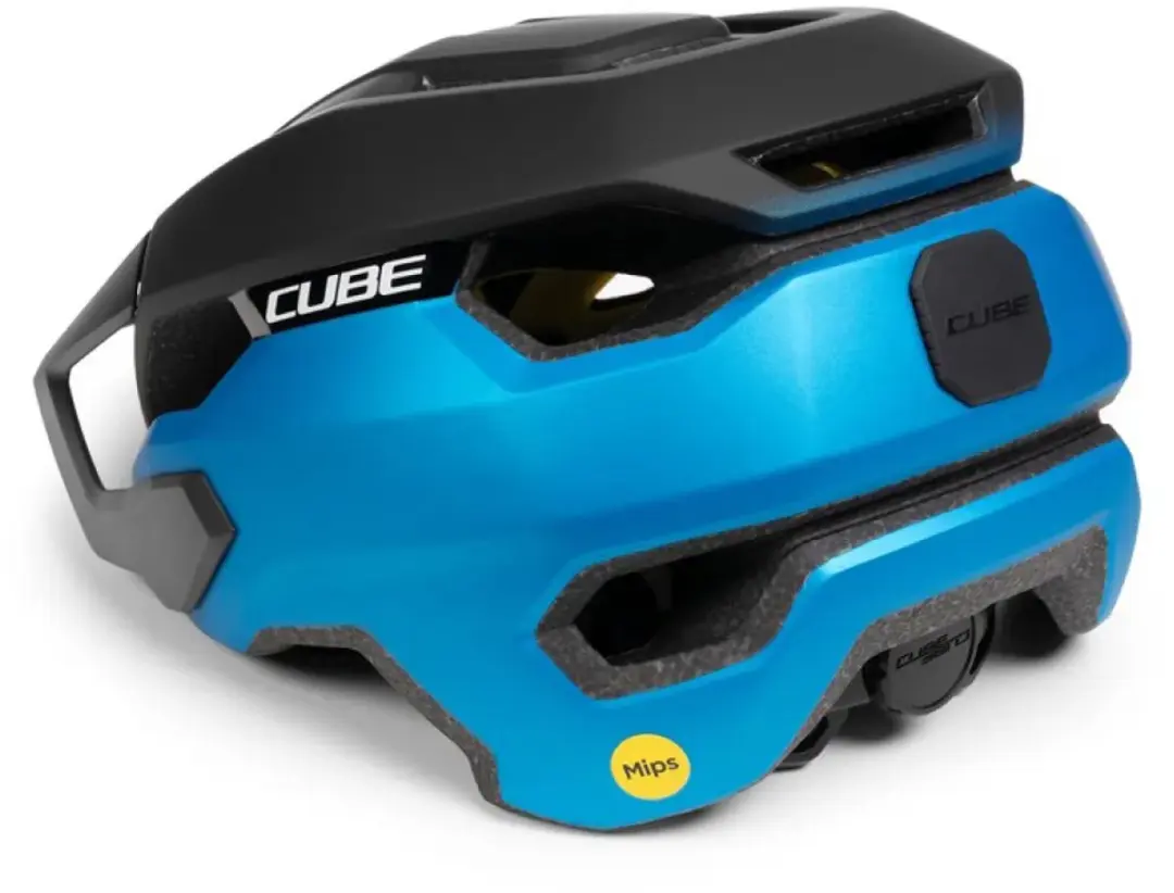 Cube Stray X Actionteam Fietshelm - Blauw M