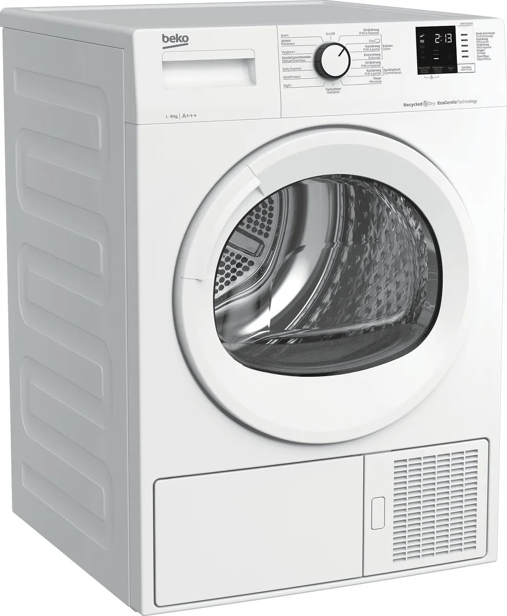 Beko DH8735GA01 Warmtepompdroger 8 kg - Wit