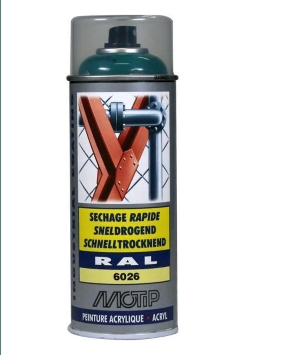 Motip Acrylverf RAL 6026 Opaalgroen 400ml