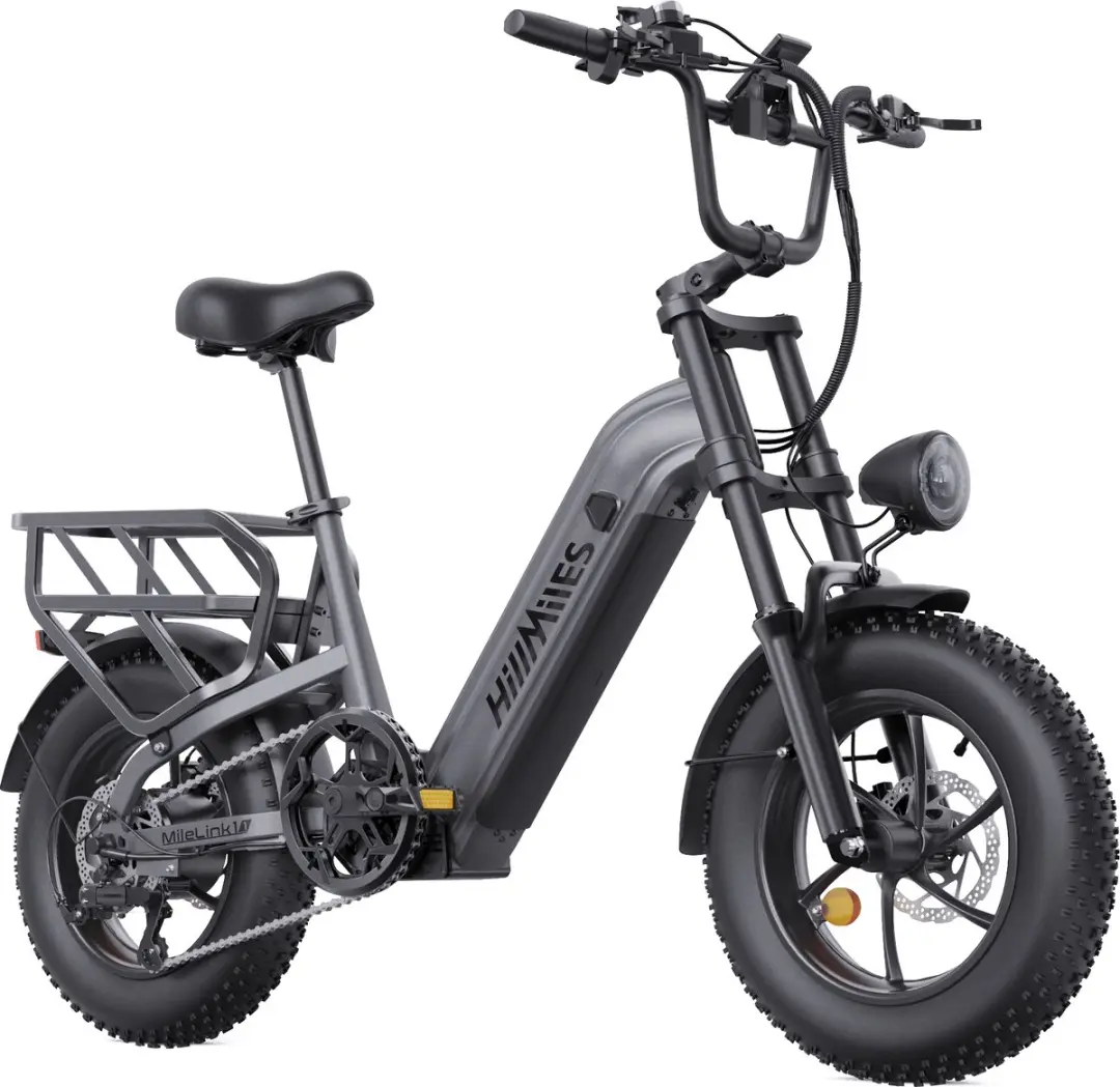 HillMiles Mile Link 1 Elektrische Fiets 250W - 48V 18Ah Grijs