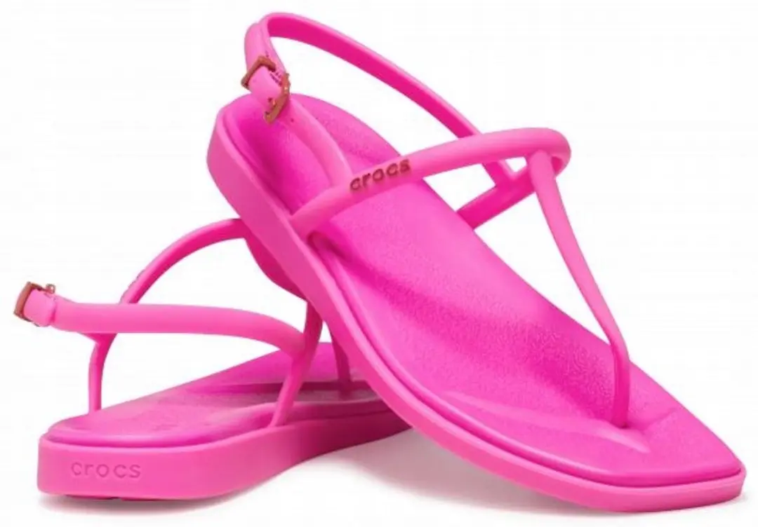 Crocs Miami Damesjaponki Pink Crush