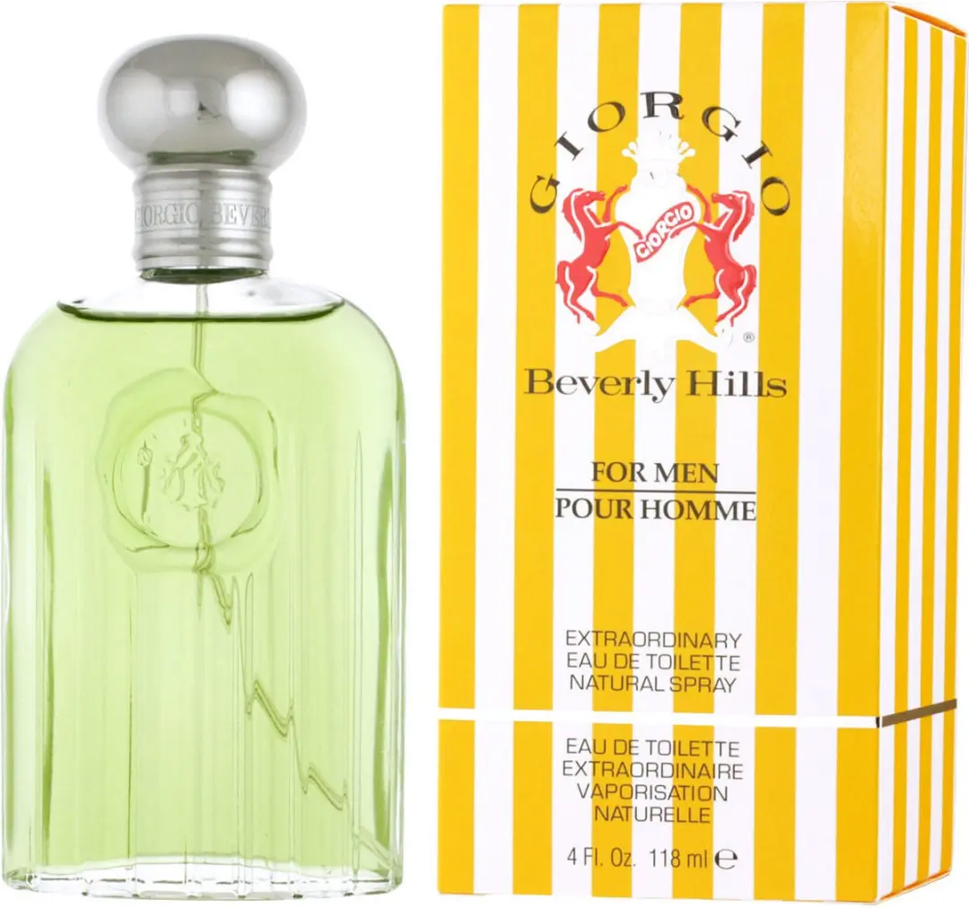 Giorgio Beverly Hills Yellow for Men Eau de Toilette 118ml