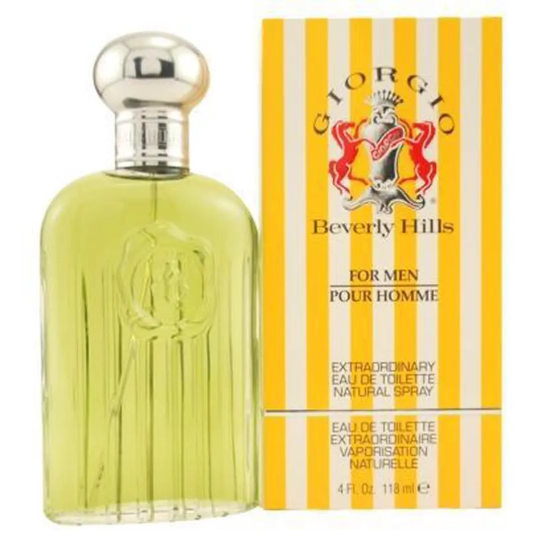 Giorgio Beverly Hills Yellow for Men Eau de Toilette 118ml