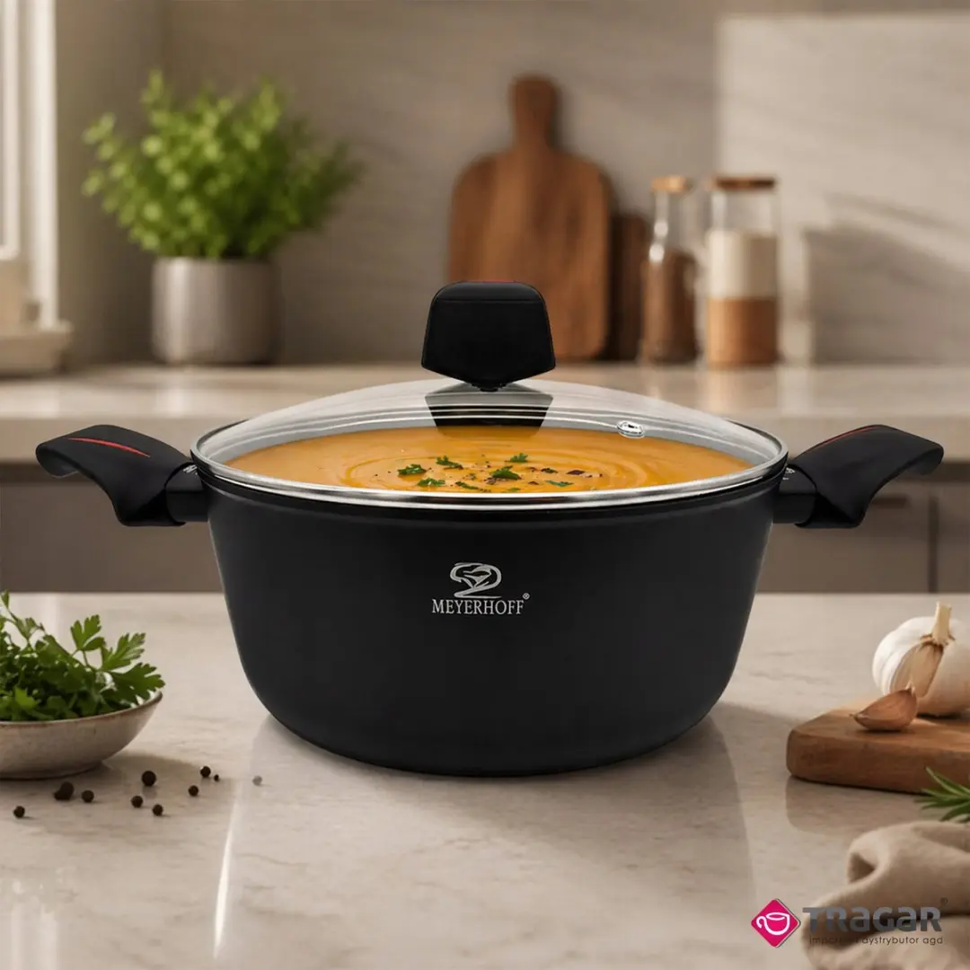 Meyerhoff Elegance 5L Kookpan 26cm - Zwart