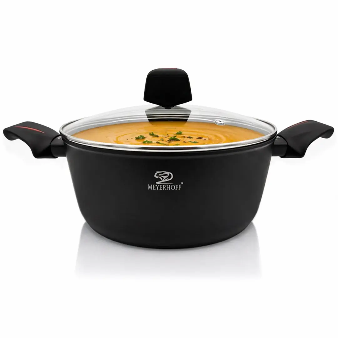 Meyerhoff Elegance 5L Kookpan 26cm - Zwart