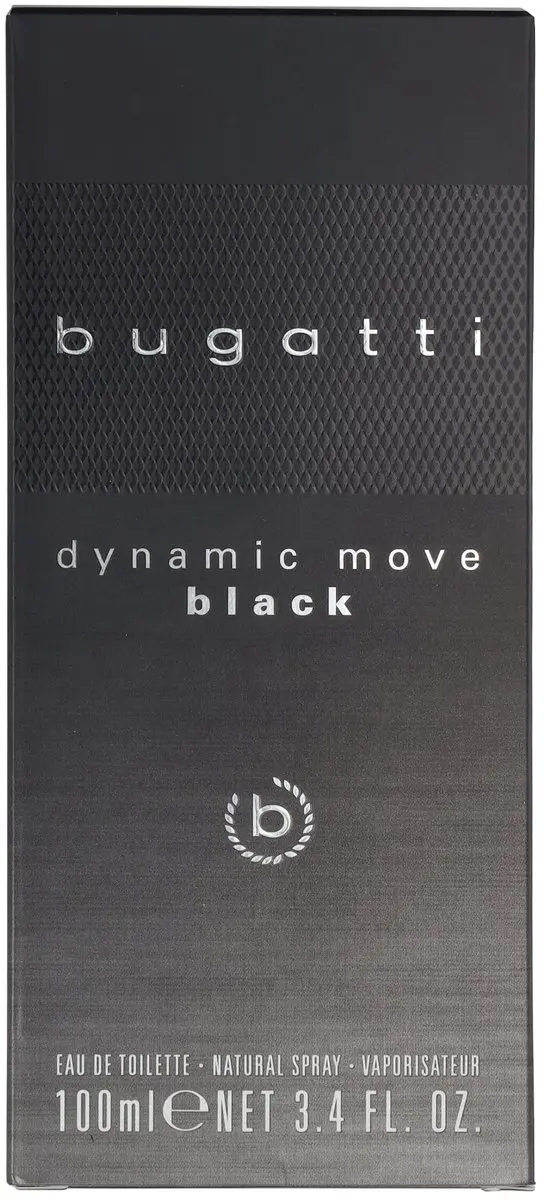 Bugatti Dynamic Move Black Herenparfum 100ml - Oosterse Houtgeur