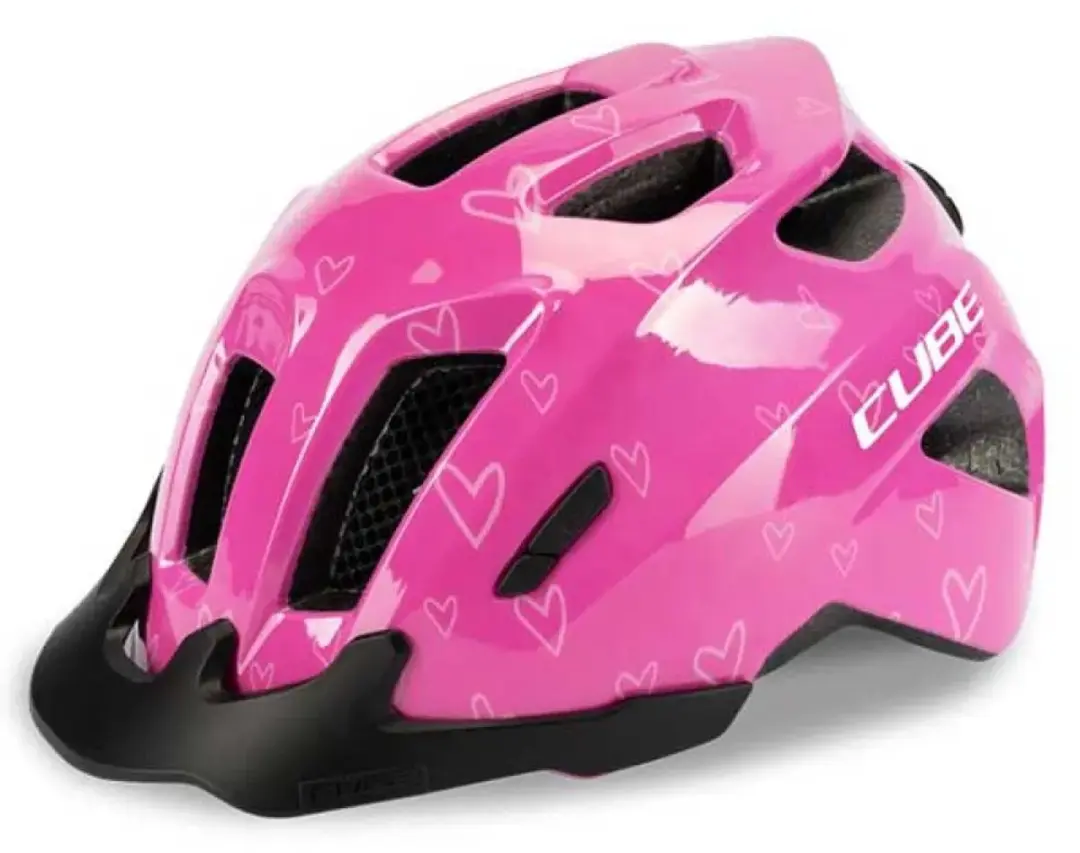 Cube Fink Fietshelm - 44-49cm Roze - afbeelding 6 van 6