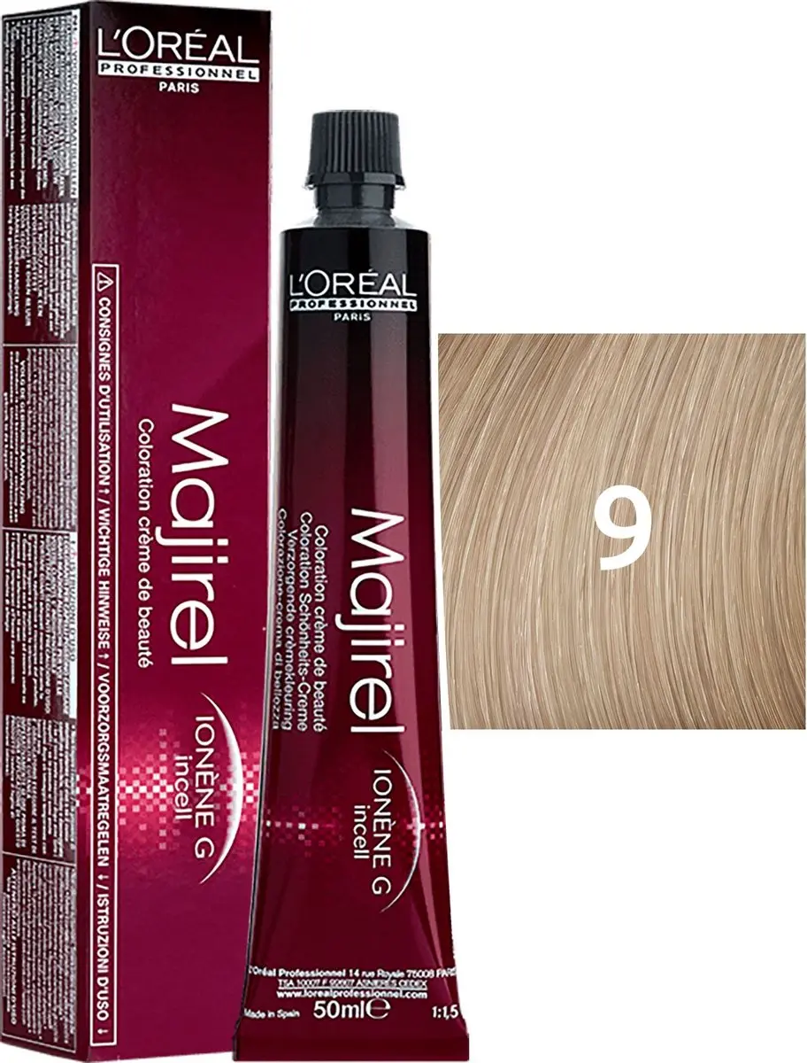 L'Oréal Professionnel Majirel Haarverf 50ml - Kleur 9 - afbeelding 5 van 6