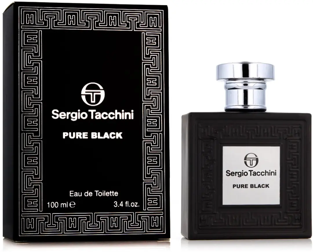 Sergio Tacchini Pure Black Herenparfum 100ml
