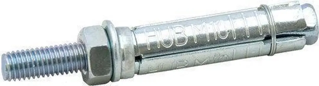 Hub Hoenderdaal Keilbout M6x40mm Type A - 50 Stuks - Grijs
