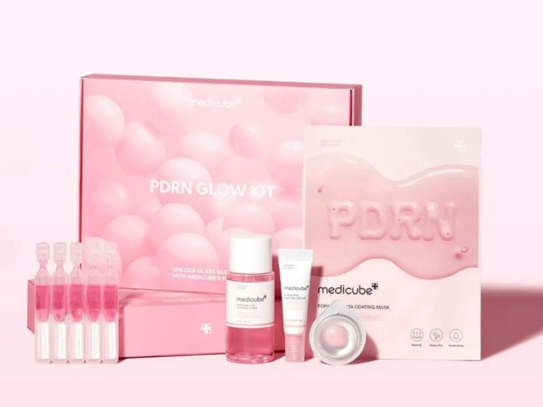 Medicube PDRN Pink Glow Kit Skincare Set