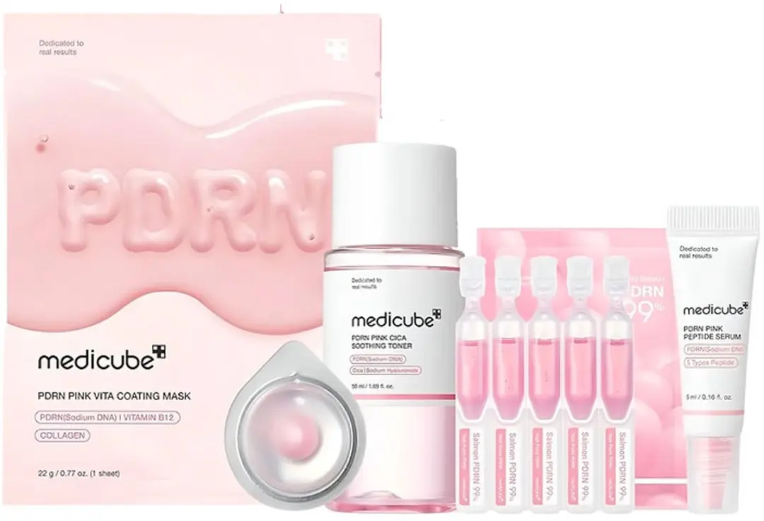 Medicube PDRN Pink Glow Kit Skincare Set - 5-delig
