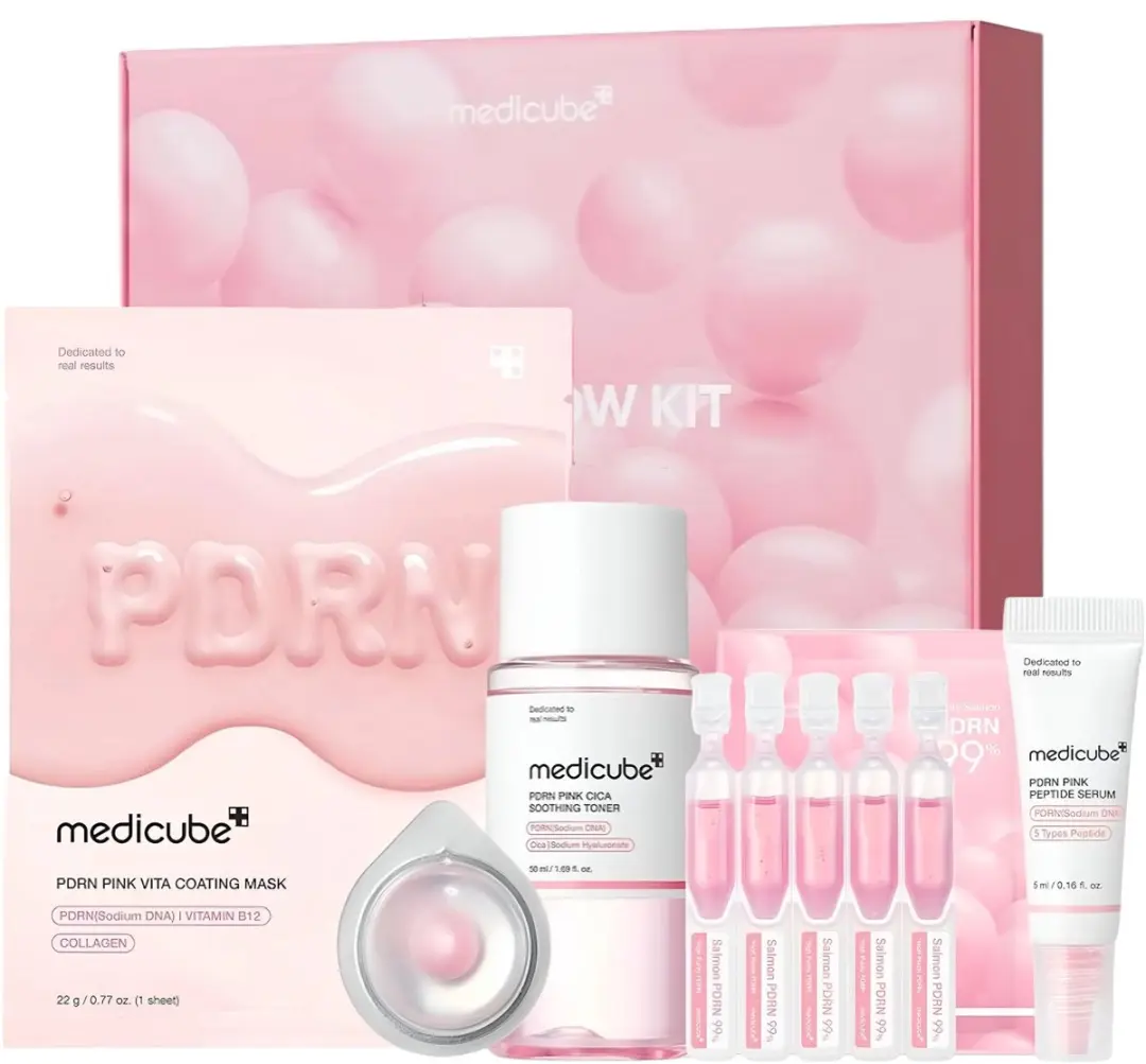Medicube PDRN Pink Glow Kit Skincare Set - 5-delig