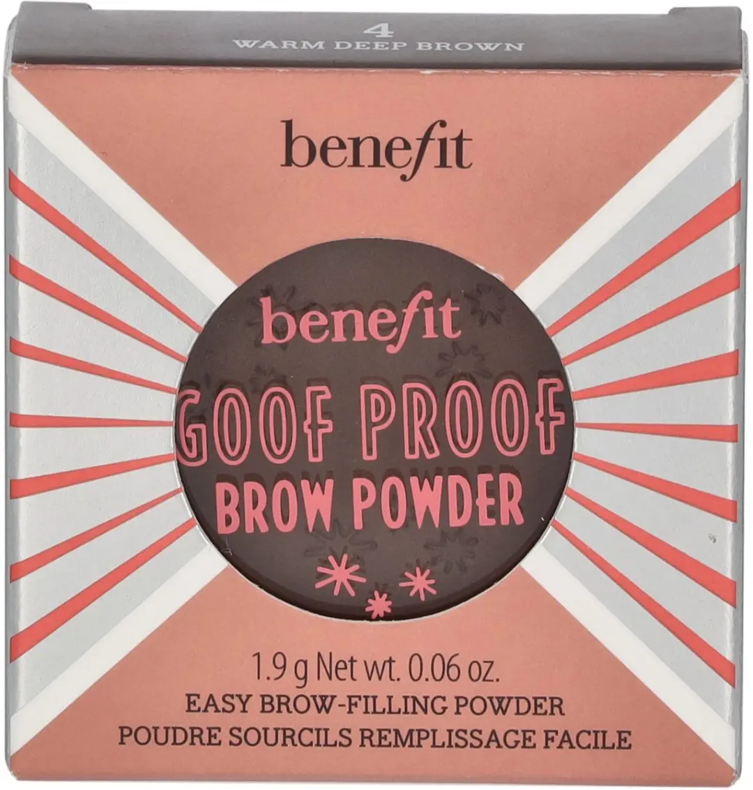 Benefit Goof Proof Brow Powder Warm Deep Brown