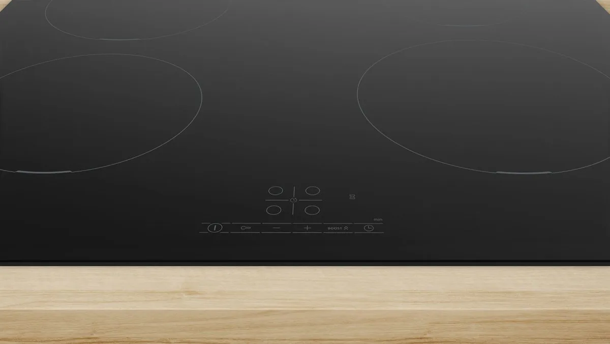Bosch Serie 4 PUE611BB5E Inductiekookplaat 60cm - 4 Zones - Zwart - afbeelding 4 van 6