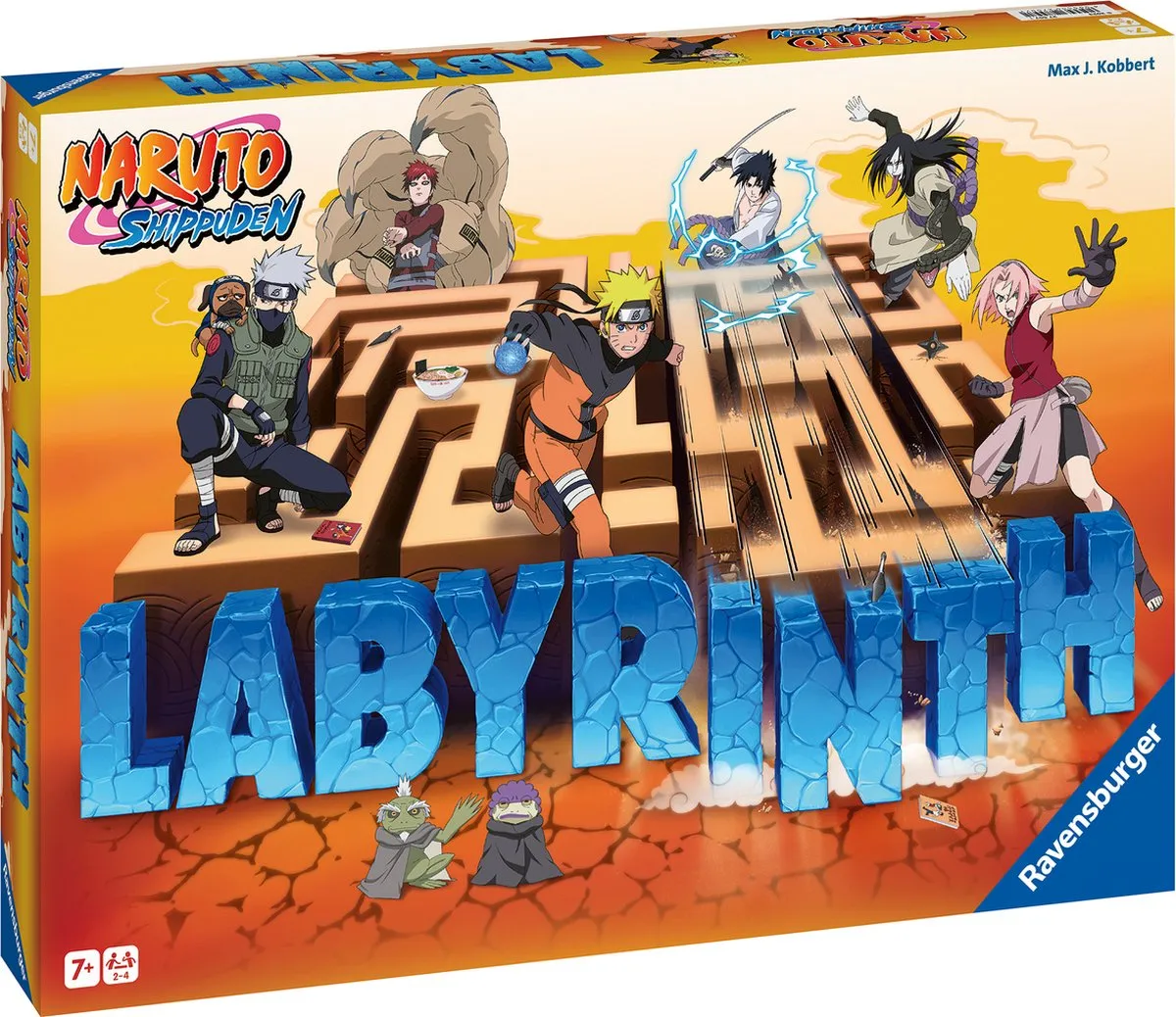 Ravensburger Labyrinth Naruto Shippuden Bordspel