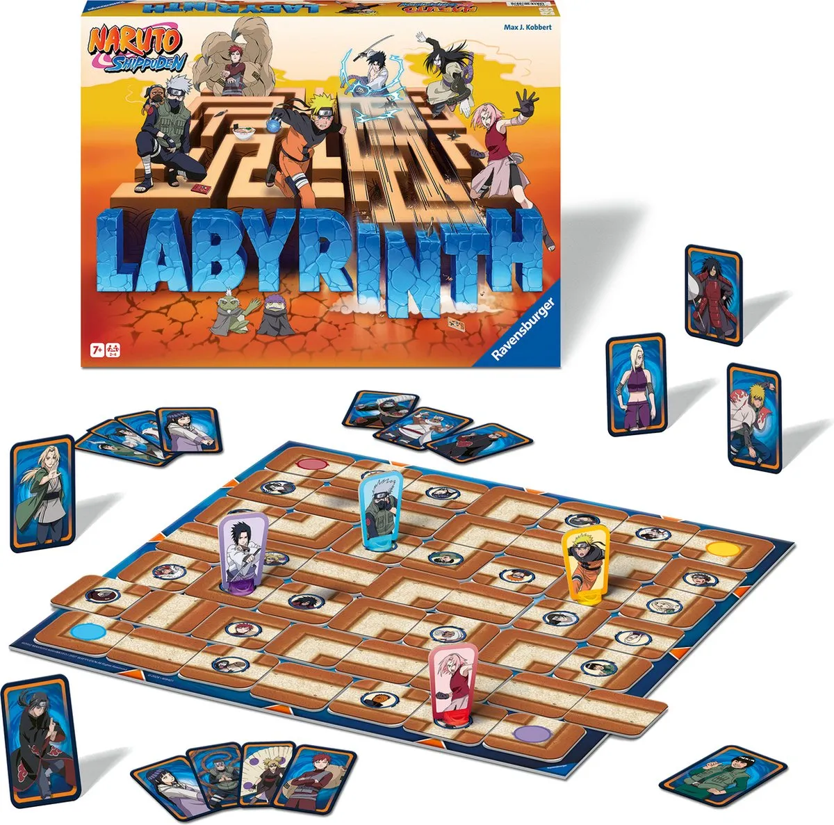 Ravensburger Labyrinth Naruto Shippuden Bordspel - 2-4 Spelers