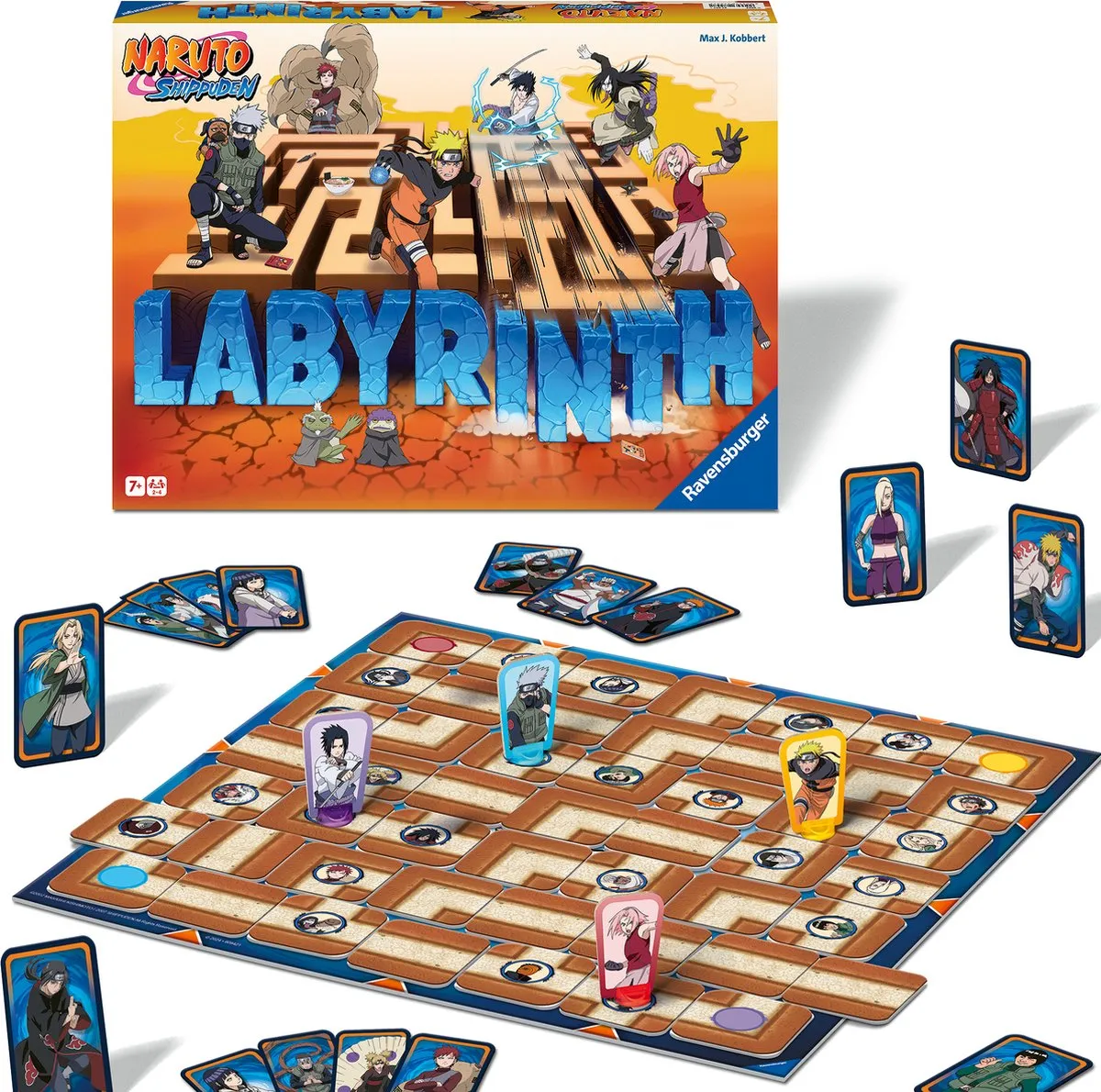 Ravensburger Labyrinth Naruto Shippuden Bordspel - 2-4 Spelers