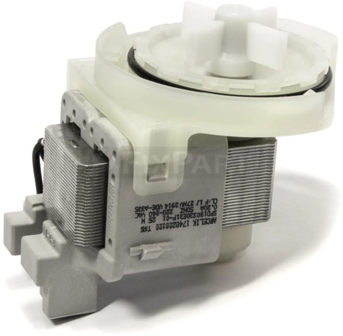 Beko Afvoerpomp 1748200100 - Grijs/Zwart/Wit