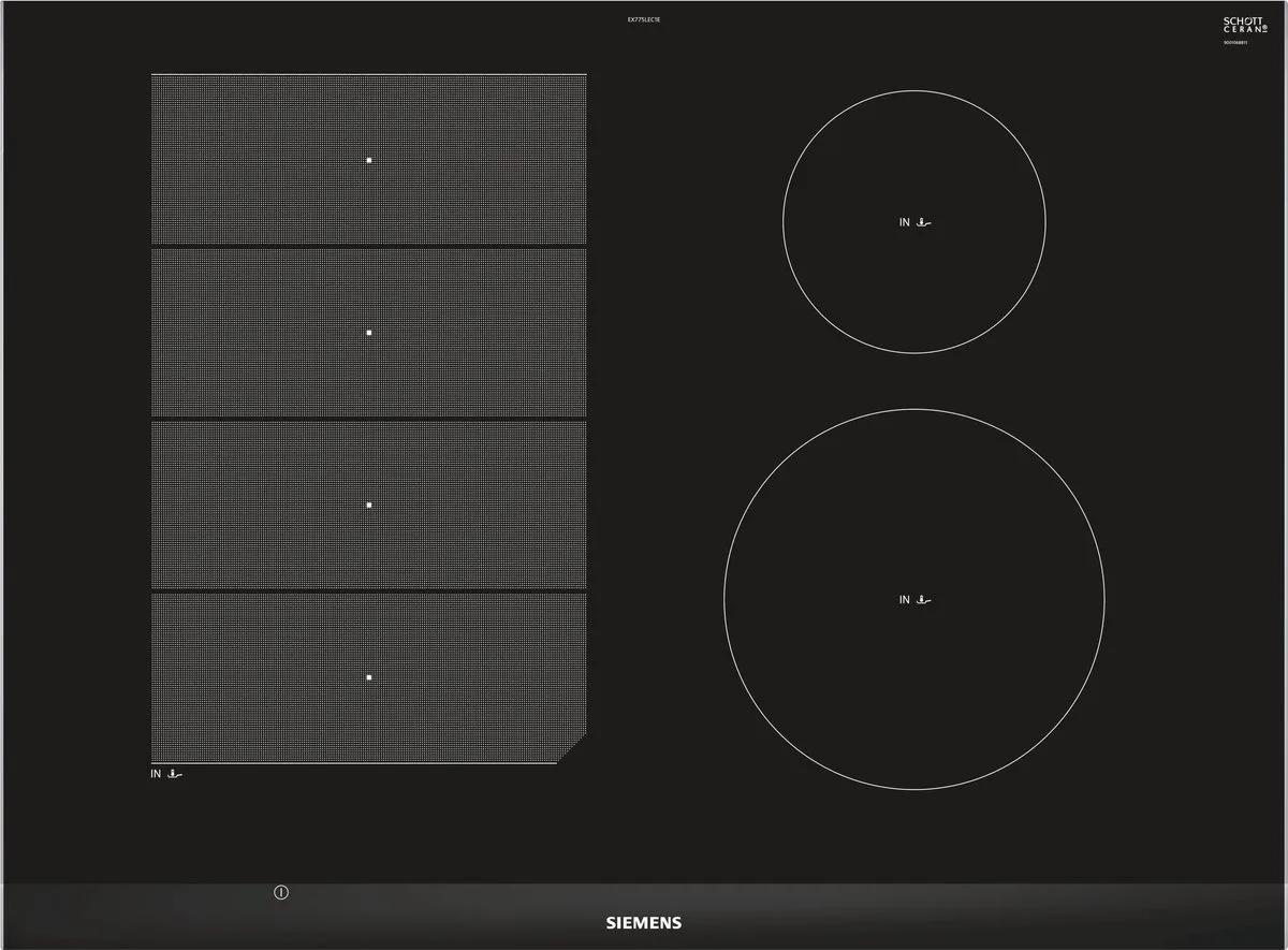 Siemens EX775LEC1E Inbouw Inductiekookplaat 4 Zones