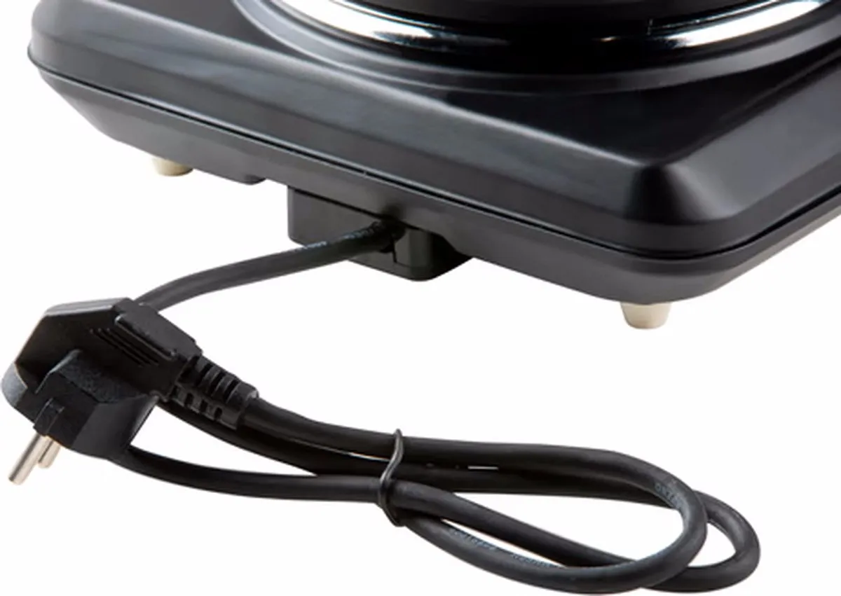 Domo DO30110KP Elektrische Kookplaat 1 Pit - 18cm - Zwart - afbeelding 2 van 6