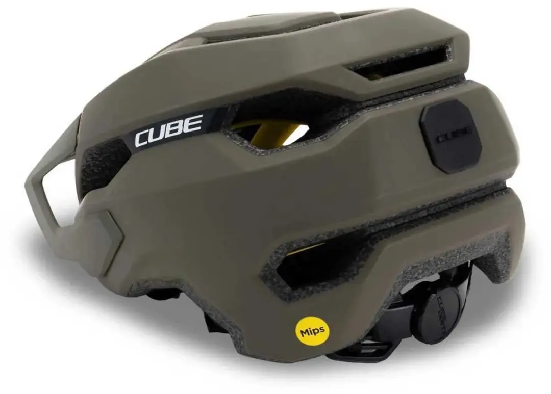 Cube Stray TM Fietshelm - OLIVE - Maat S
