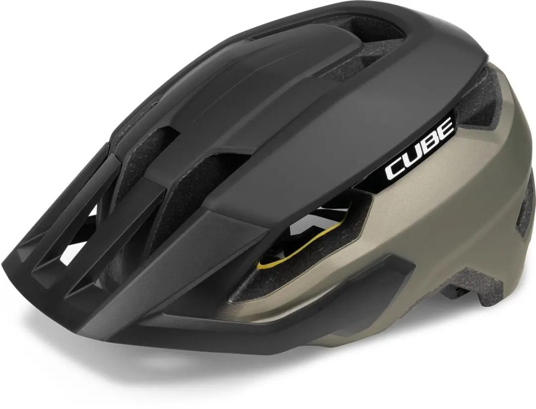 Cube Stray TM Fietshelm - OLIVE - Maat S