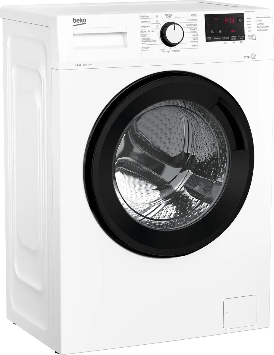 Beko b100 WUV8412XBWS Wasmachine 8 kg 1400 RPM - Wit