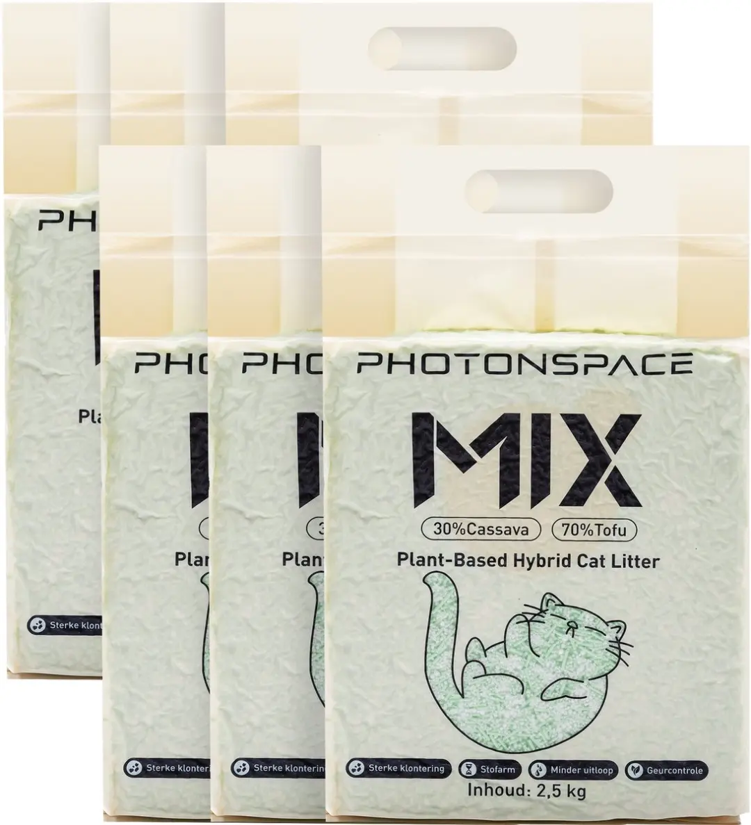 Photonspace Tofu Kattenbakvulling 6x6L