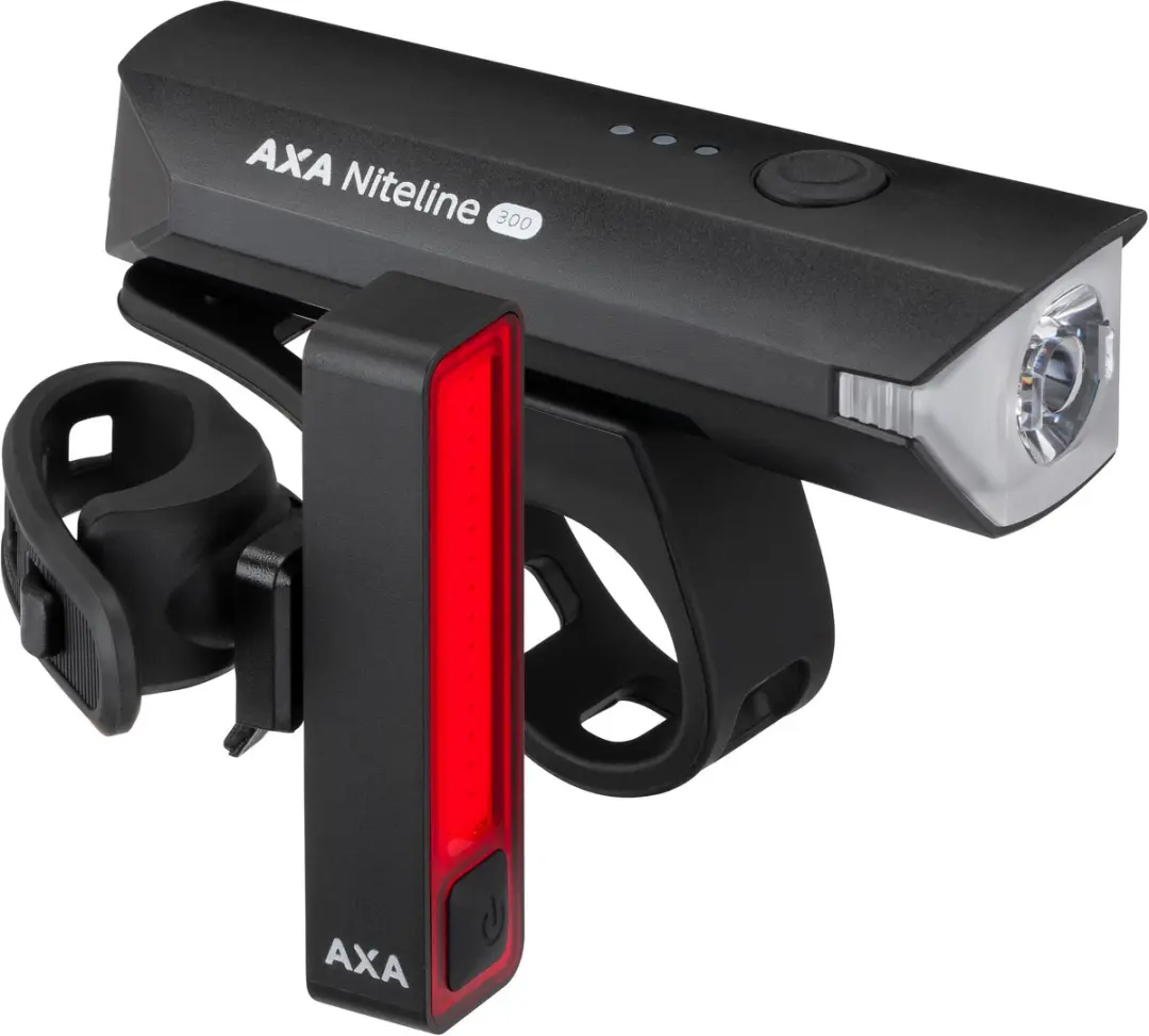 AXA Niteline 300 Fietsverlichting Set
