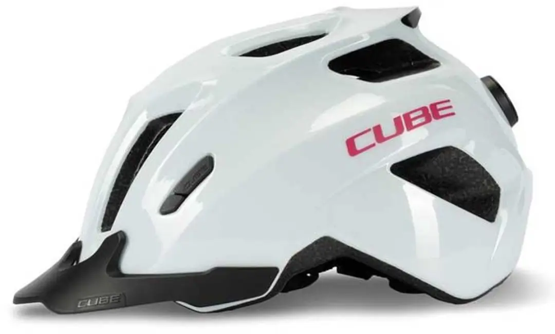 Cube Fink Fietshelm - 11 Ventilatiegaten - XS - Wit